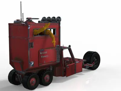Special convoy 3D model