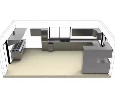 kitchen 21 3D model