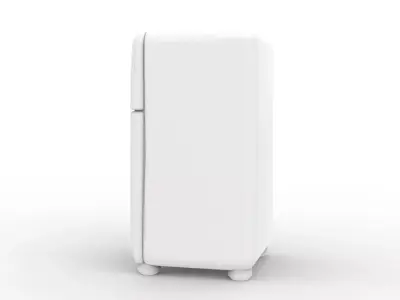 Retro Refrigerator 3D Printable 3D print model