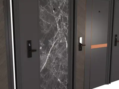 interior door 3D model