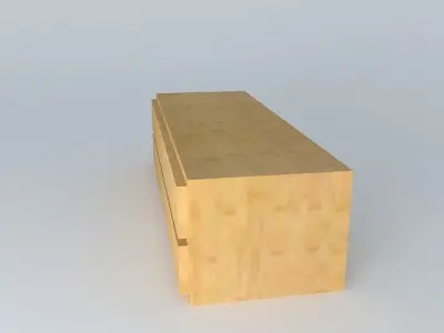 Chest of Drawers DOORS HKOM2S 5 17 BRW Milano Oak 3D model