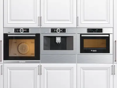 kitchen set 01 3D model