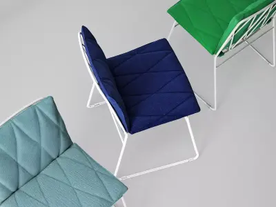 Seb Dining Chair 3D model