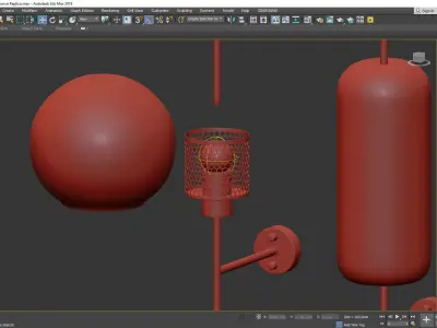 RULES COSMO WALL Low-poly 3D model