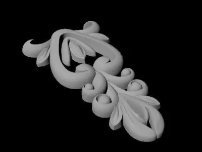 dekor ornate ornament 3D model get