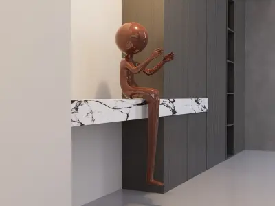 Dining Room design 3D model