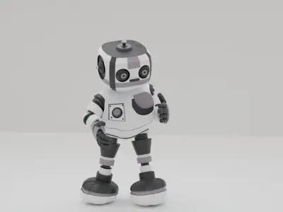 Robot 3D model 46