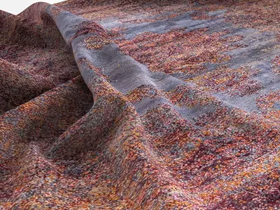 Nilanda NI38 Rug 3D model