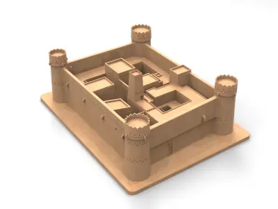 MASMAK FORTRESS KSA 3D print model
