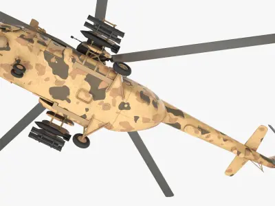  Tactical Military Helicopter Simplified 