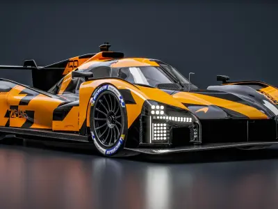  McLaren WEC 2027 LMDh PreSeason Hypercar Race Car 