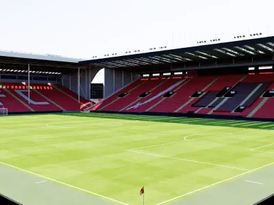 Bramall Lane Stadium - Sheffield England 3D model