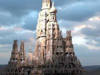 Babylon palace quarter  3D model