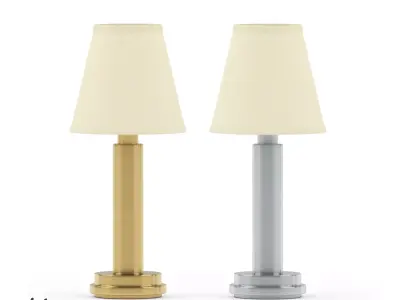 Table Lamp VICTORIA Low-poly 3D model