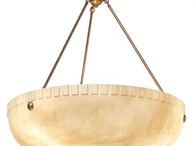 Urban Archaeology Alabaster Bowl UA0607HL 3D model