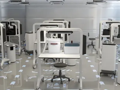  Scientific Lab Classroom White 