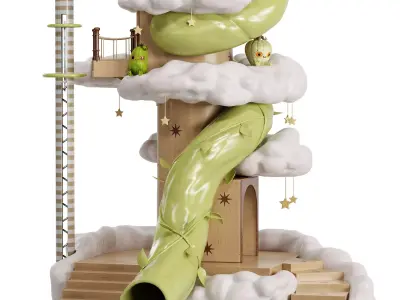 Children Play Area 7 Low-poly 3D model