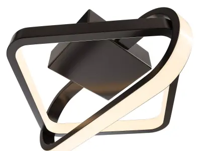LED Ceiling Chandelier   Low-poly 3D model order