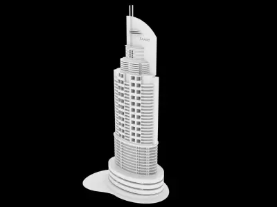 Emaar Towers 3D model