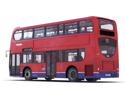  London Bus Enviro400 Simple Interior 