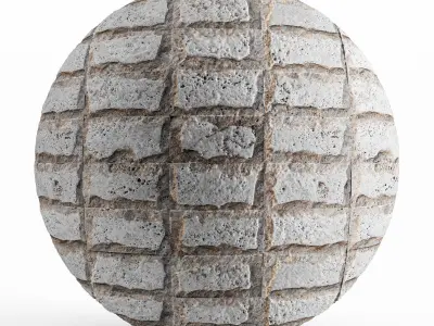 Multi-texture from natural stone blocks - 18pcs Texture