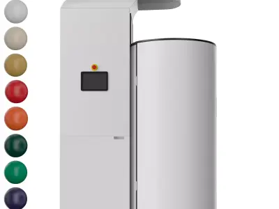 Cryotherapy machine Cryosauna 3D model