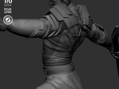 STAR WARS Savage Opress Sculpture 3D print model