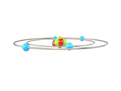 Beryllium Chemical Element v1 002 Low-poly 3D model