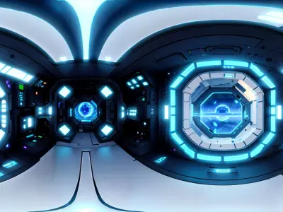 100 HDRI Studio Lights Texture