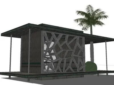 Creative Design-Holiday Cabin-018 3D model
