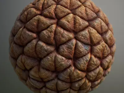 Material Skin Alien 21 Seamless PBR Texture Texture