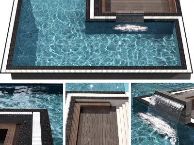 SWIMMING POOL NO26 A 3D model