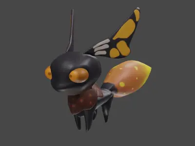 little legend Low-poly 3D model