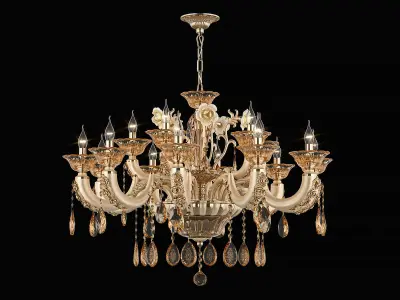 MD 32661-10-5 Osgona Chandelier 3D model
