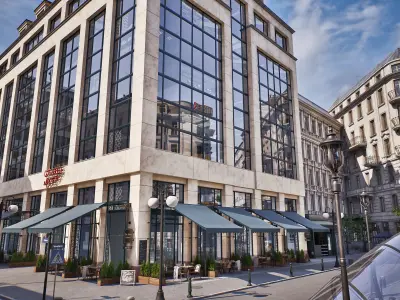 Archmodels for UE vol 8 - the whole city district 3D model