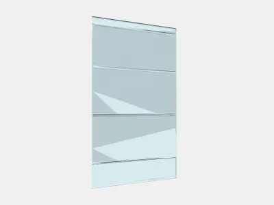 RINGBLOMMA Roman blind 1 Low-poly 3D model