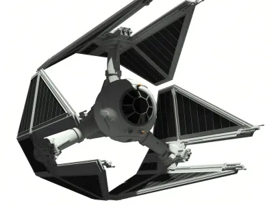 TIE Cyclone 3D model