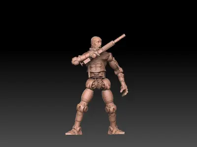 Android Infantry 3D print model