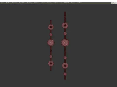 LIDDA SCONCE Low-poly 3D model