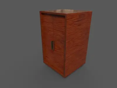 Modern Furniture 3D Model Low-poly 3D model order