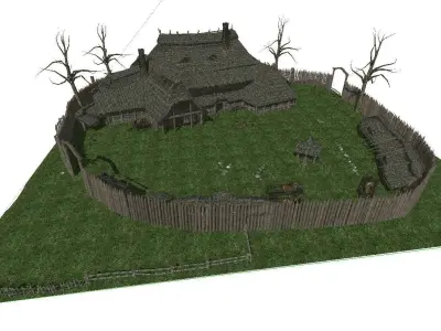 Creative Design-Holiday Cabin-032 3D model