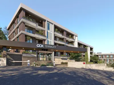 Residence Project - Corona Exterior Scene 3D model