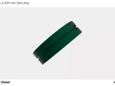 Men Ring with an Asscher Cut Center Stone 3D print model