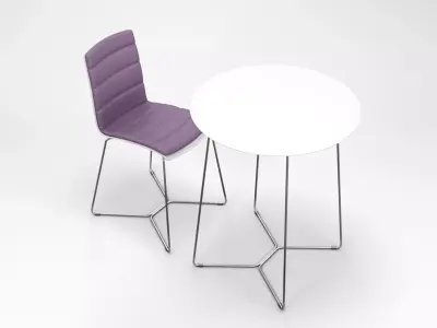 Viteo Table Set Small 3D model