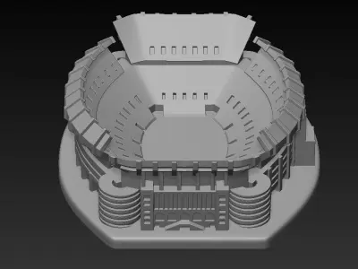 Bryant-Denny Stadium Alabama 3D print model