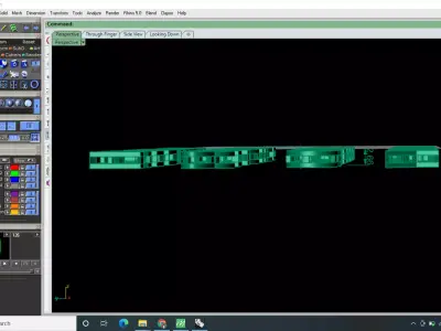 ENGLISH ALPHABET LETTERS 3D print model