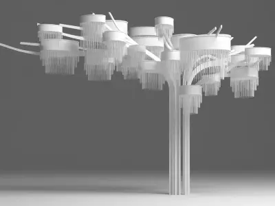 Decorative Tree 3D model buy
