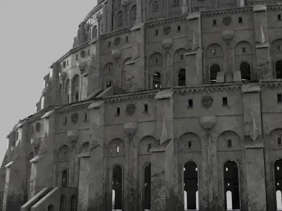 Tower of Babel 3D model