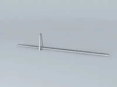 Real bridge Badajoz Free 3D model