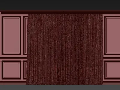Curtain Set 144 3D model